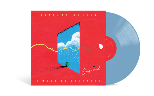 the album cover for Alabama Shakes - I Must Be Dreaming (Indie Exclusive) [Signed - Sky Blue]