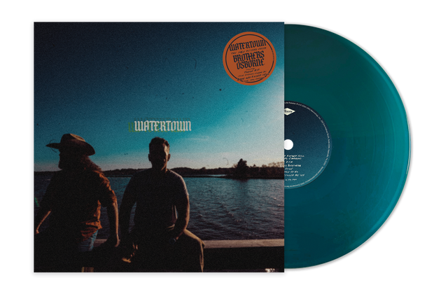 the album cover for Brothers Osborne - Watertown [Dockside Blue]