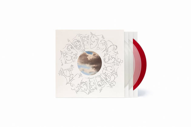 the album cover for Mac Miller - The Divine Feminine - 10th Anniversary [Indie Exclusive Milky Clear + Ruby]
