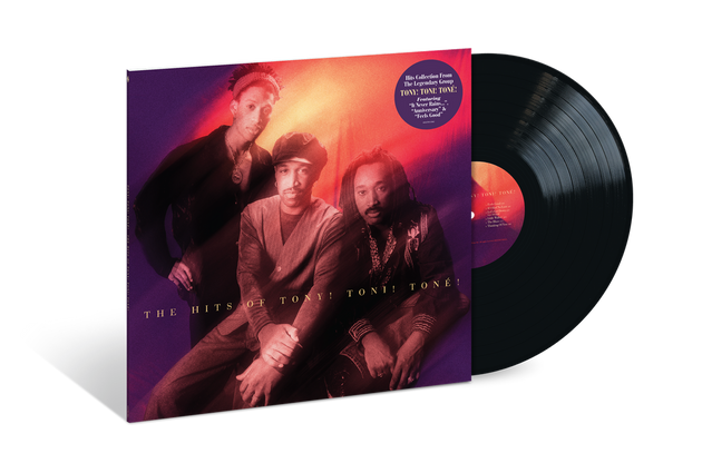 the album cover for Tony! Toni! Toné! - The Hits of Tony! Toni! Toné!