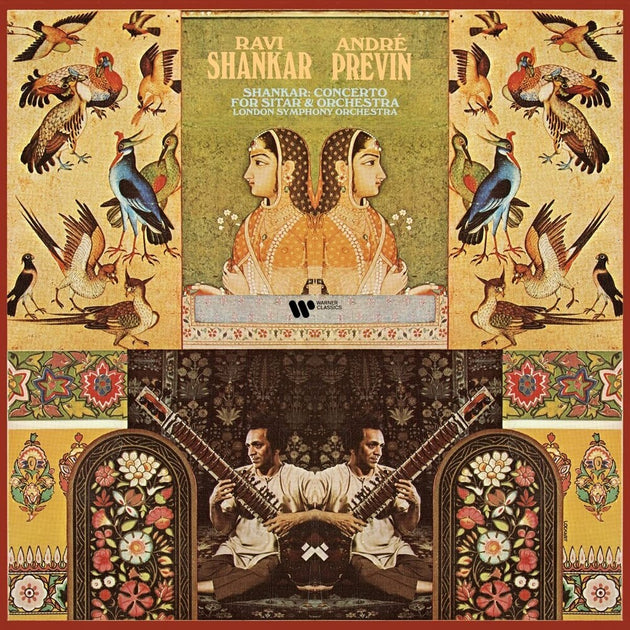 the album cover for Ravi Shankar - Shankar: Sitar Concerto