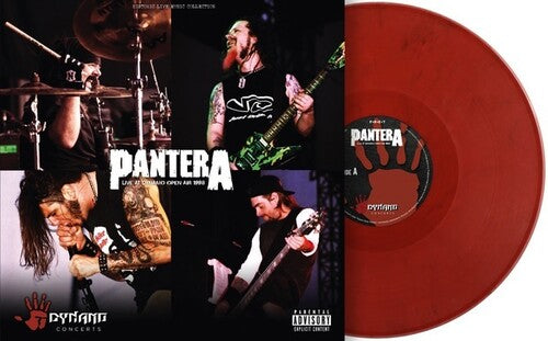 Pantera- Live at Dynamo Open Air 1998 (Red Vinyl)