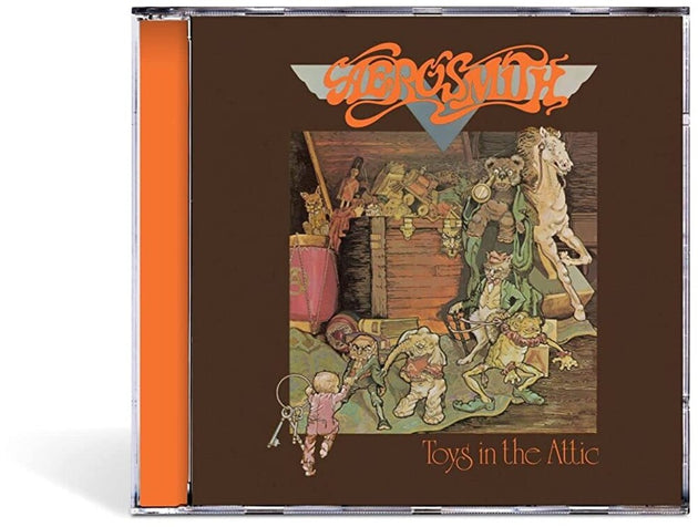 the album cover for Aerosmith - Toys In The Attic