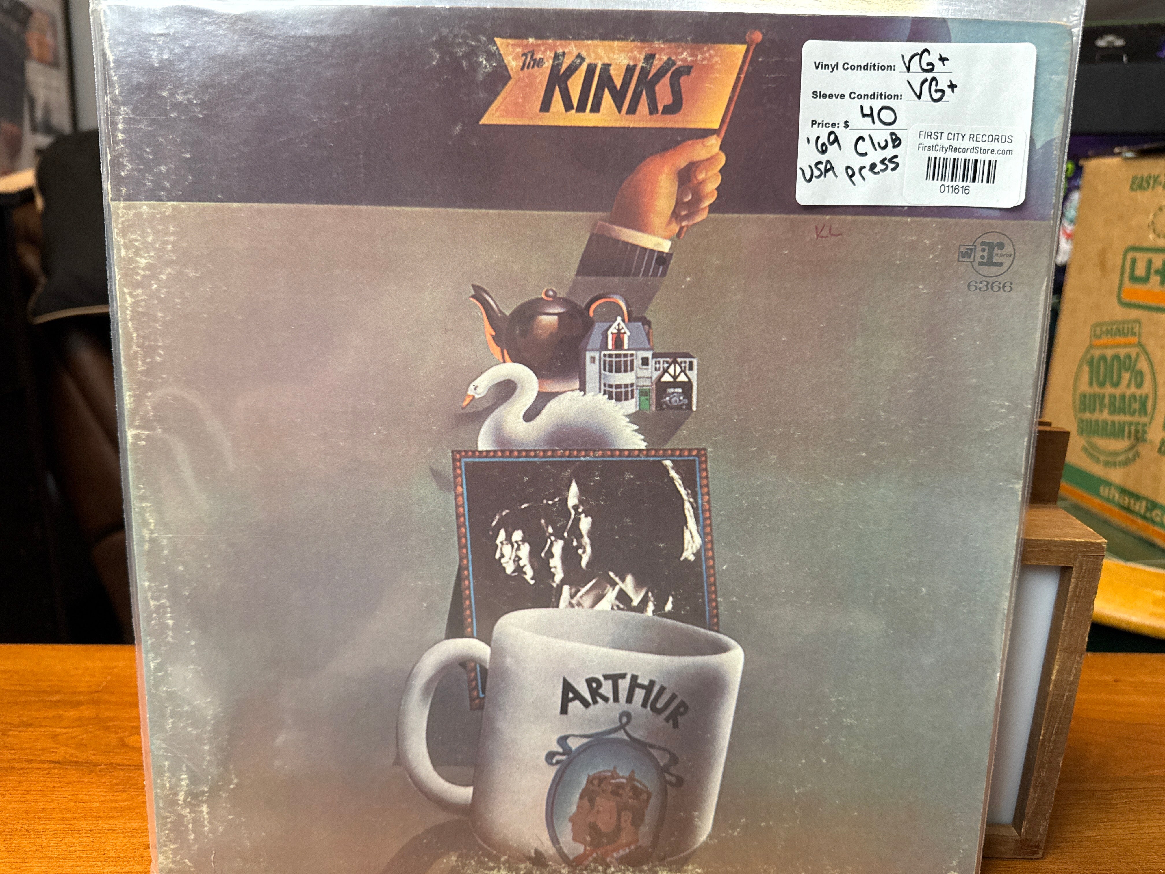 Kinks - Arthur (1969, Club Pressing, USED)