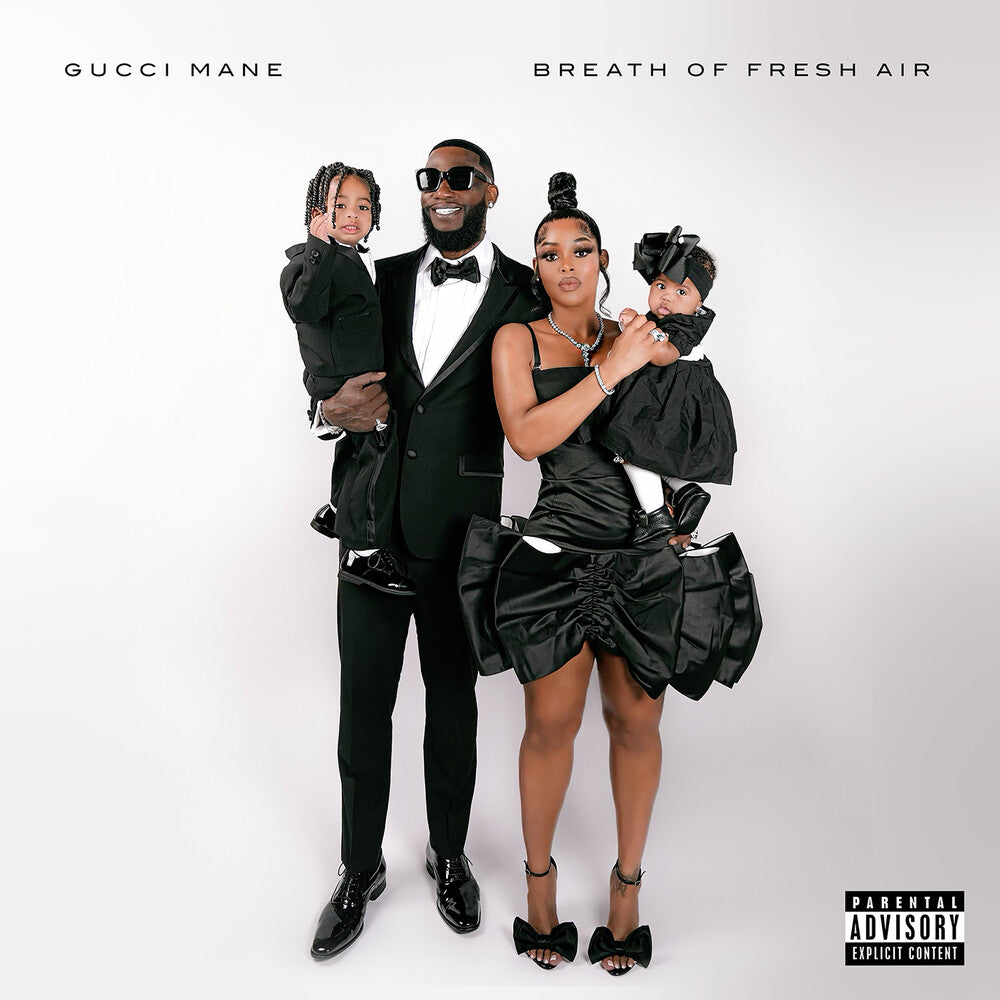 the album cover for Gucci Mane - Breath Of Fresh Air [Indie Exclusive Limited Edition CD]