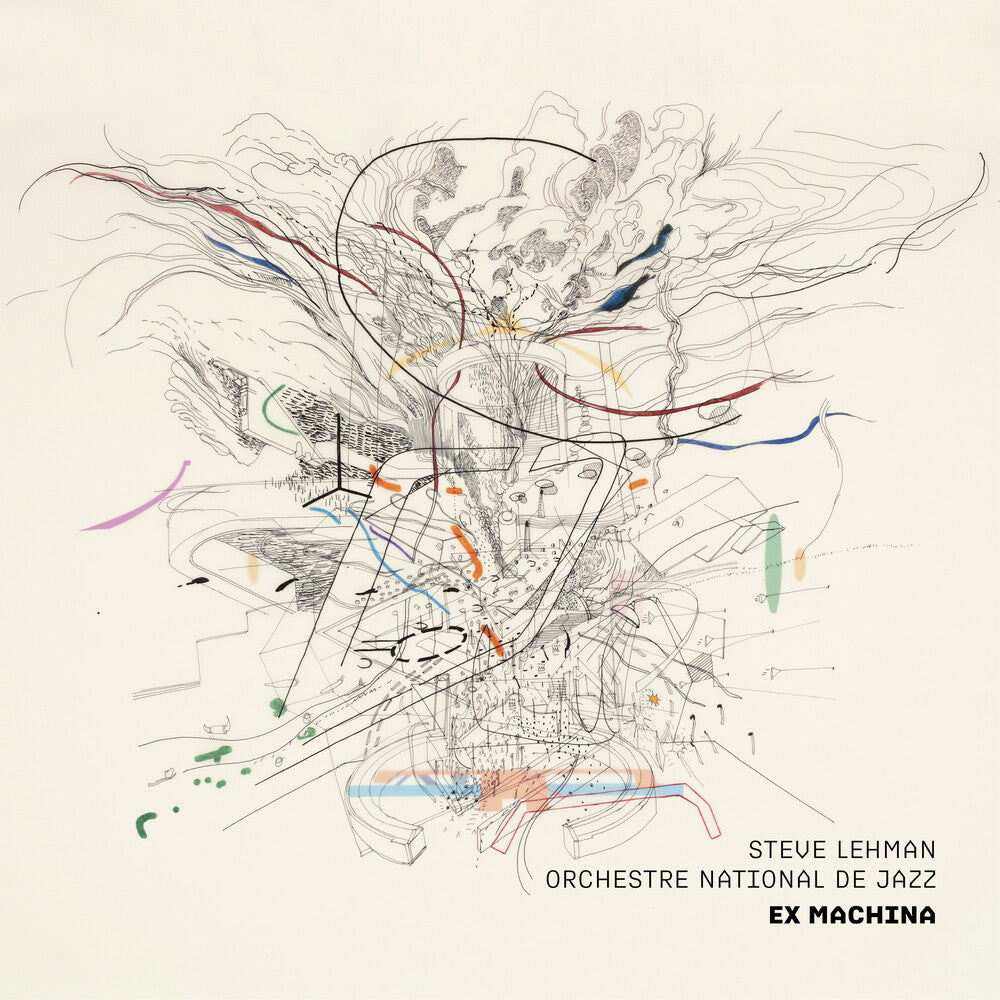 the album cover for Steve Lehman - Ex Machina