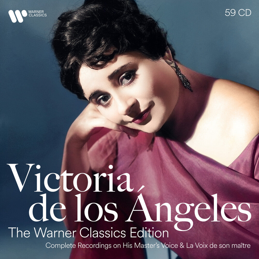 the album cover for Victoria De Los Angeles - Warner Edition: Complete Hmv Recordings (Box)
