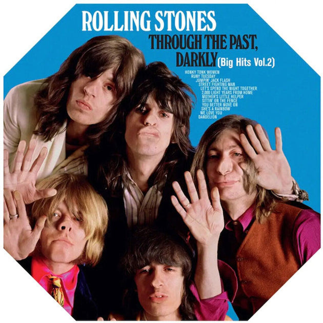 the album cover for The Rolling Stones - Through The Past, Darkly Big Hits Vol. 2 [UK Version] [LP]