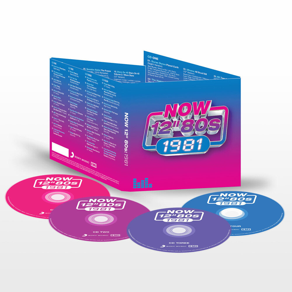 the album cover for Now 12-Inch 80s: 1981 / Various - Now 12-Inch 80s: 1981 / Various (Uk)