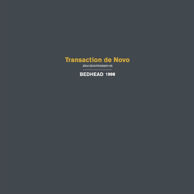 the album cover for Bedhead - Transaction De Novo [Colored Vinyl]