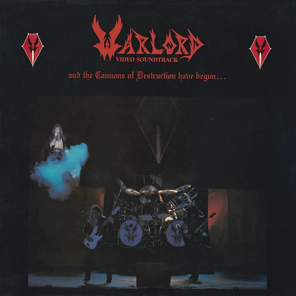 the album cover for Warlord - And The Cannons Of Destruction Have Begun (Slipc.)