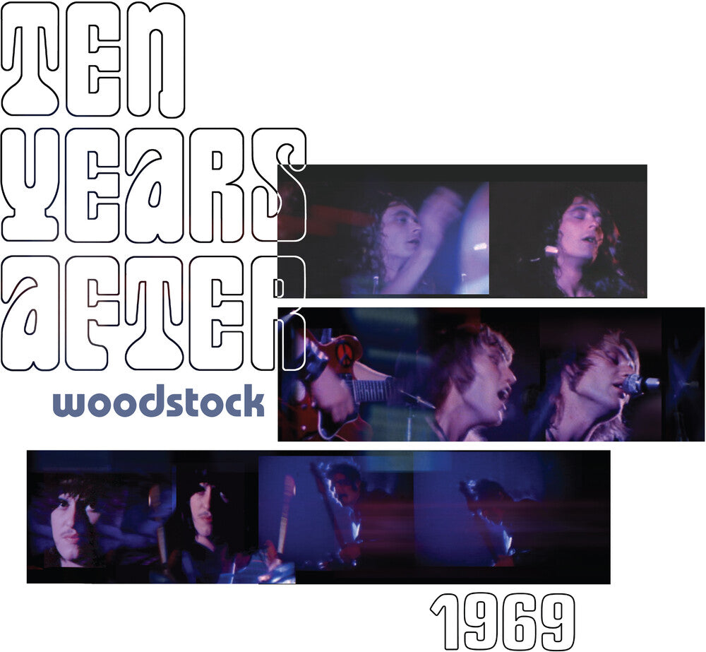 the album cover for Ten Years After - Woodstock 1969