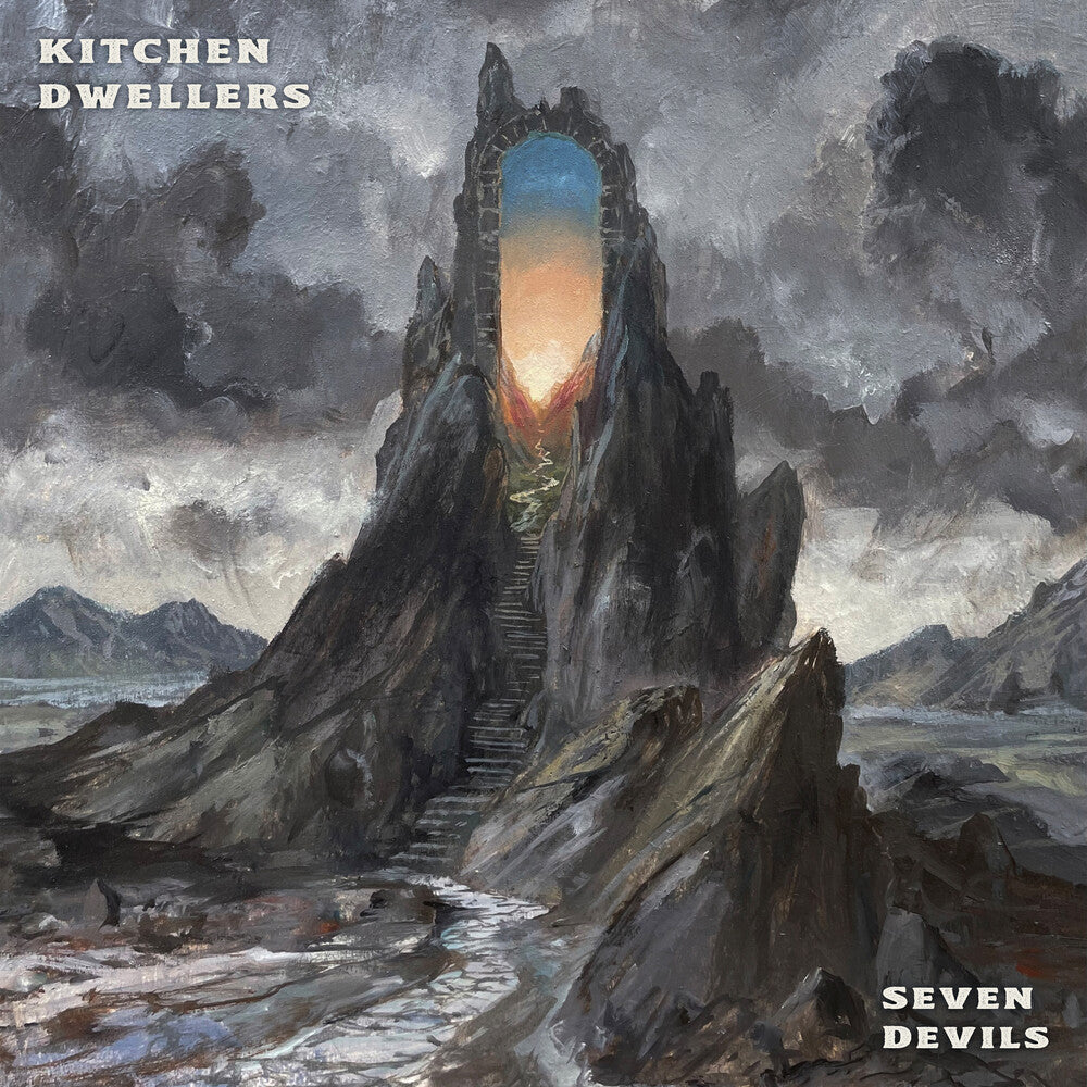 the album cover for Kitchen Dwellers - Seven Devils