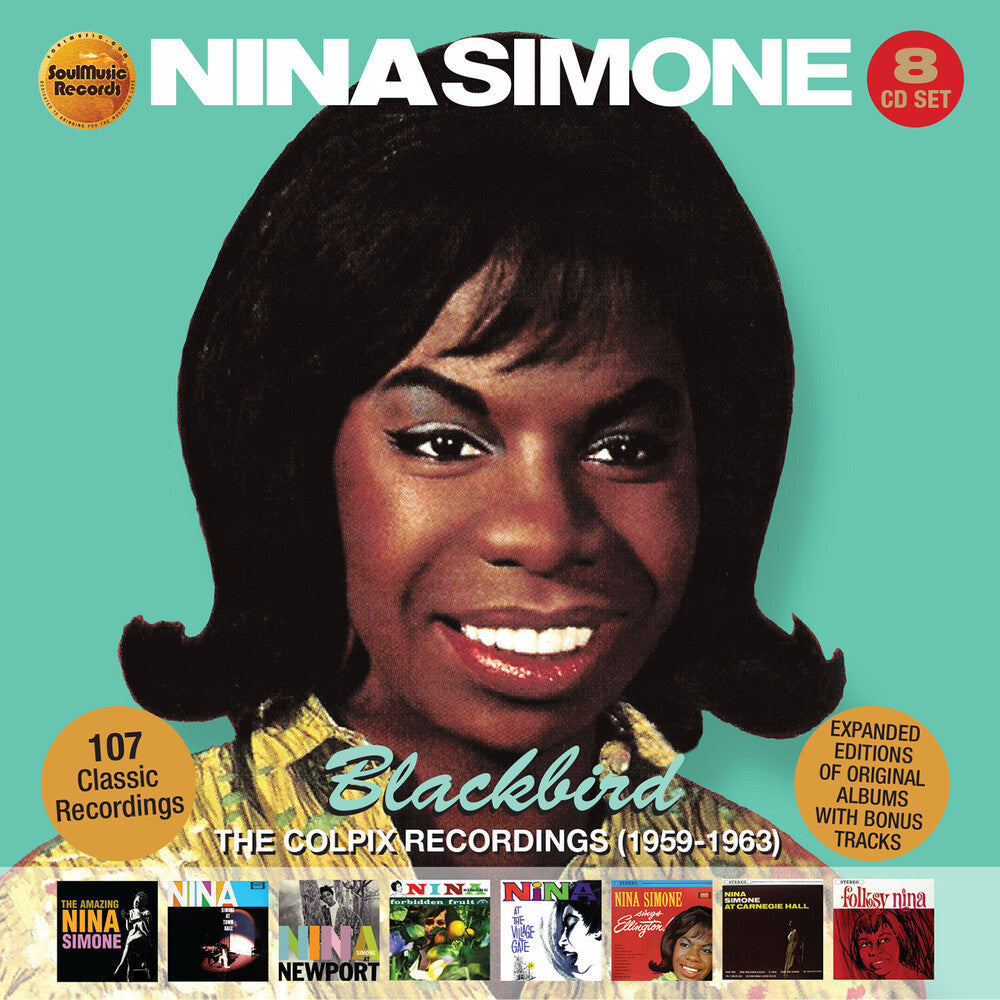 the album cover for Nina Simone - Blackbird: The Colpix Recordings 1959-1963 (Box)