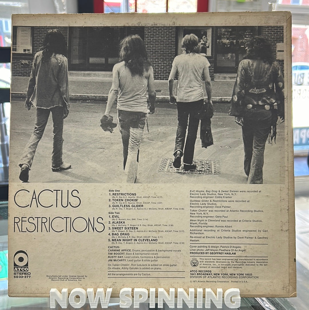 Cactus - Restrictions