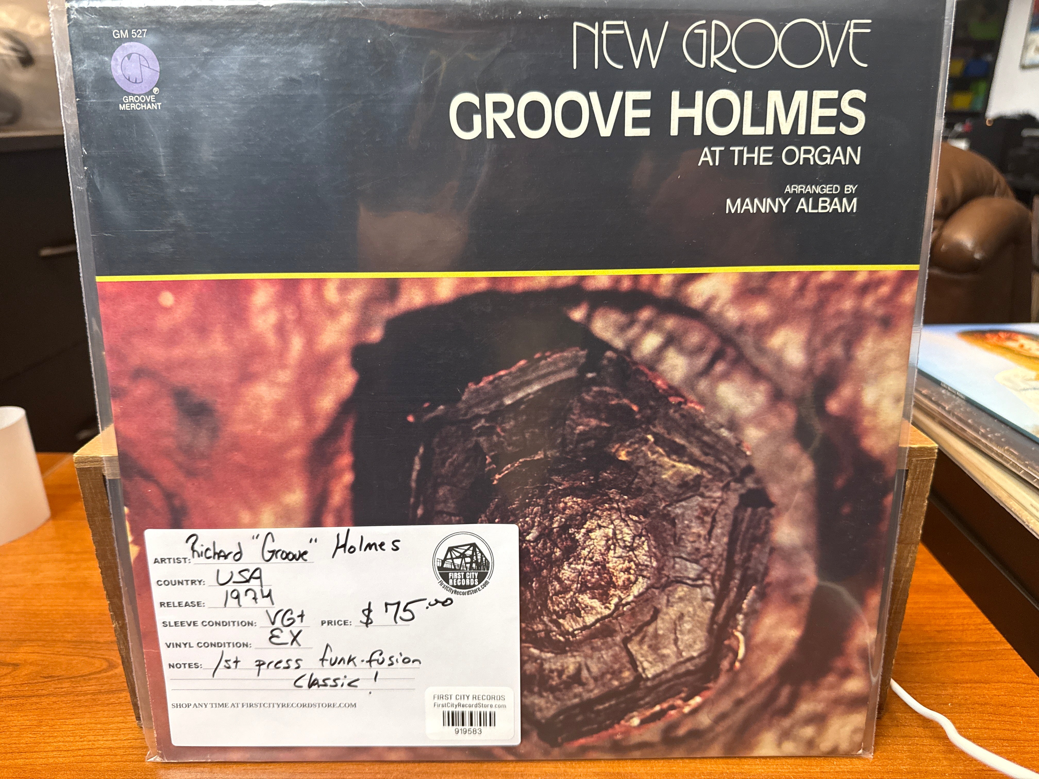 Richard Groove Holmes - New Groove (1974, USED)