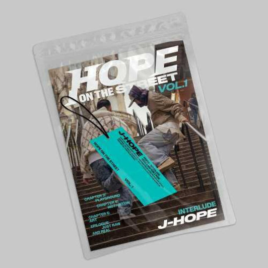 the album cover for j-hope (BTS) - HOPE ON THE STREET VOL.1 [VER.2 INTERLUDE]