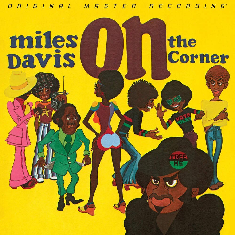 the album cover for Miles Davis - On The Corner [180 Gram]