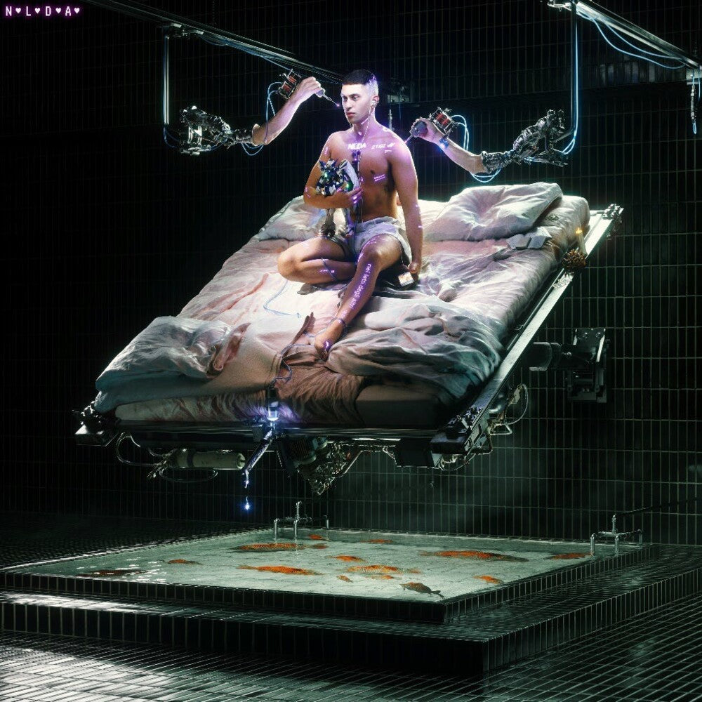 the album cover for Mahmood - Nei Letti Degli Altri (Ita)
