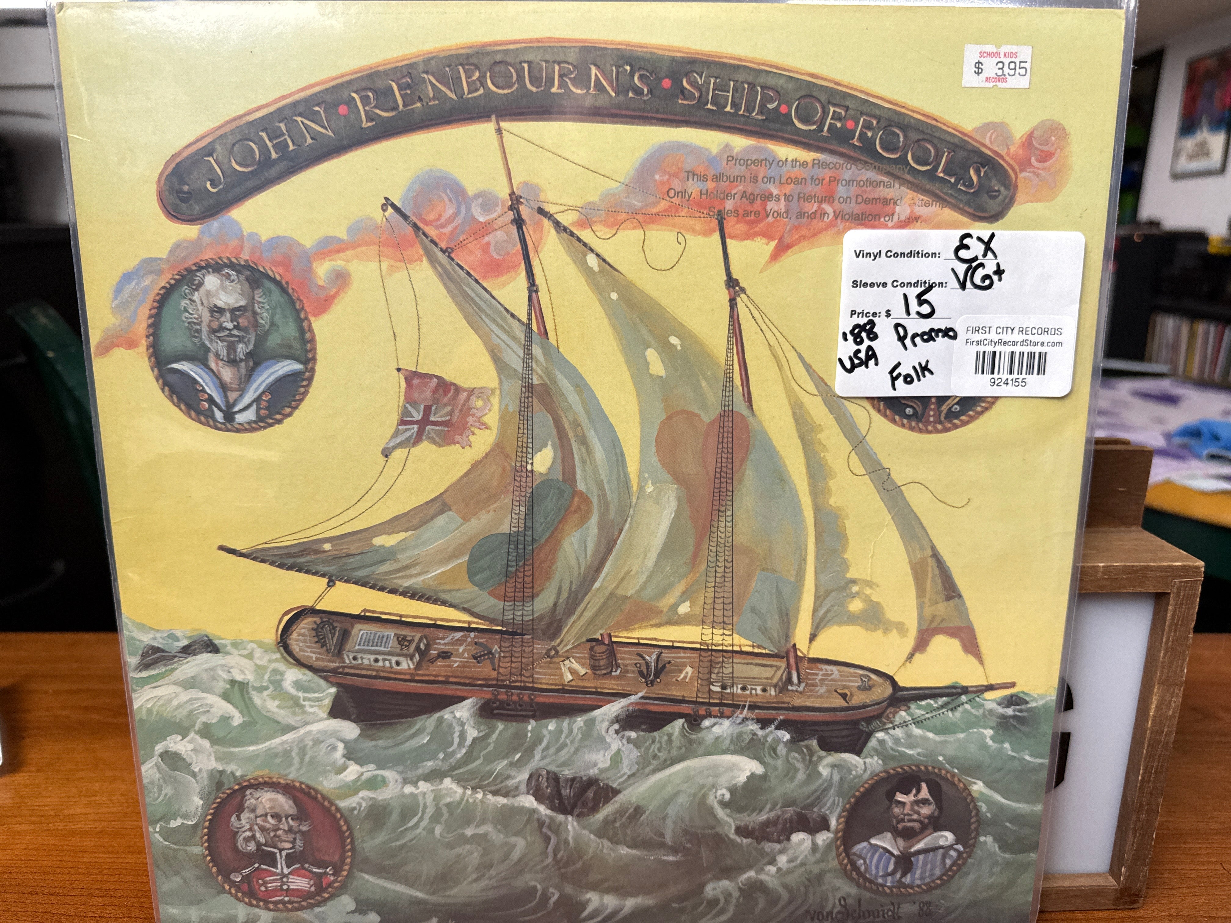 John Renbourn - Ship of Fools (1988, Promo, USED)