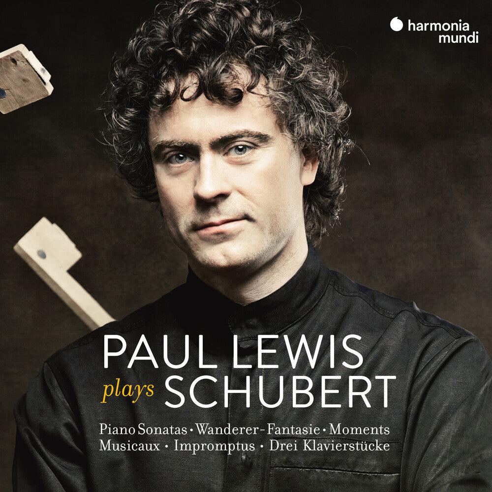 the album cover for Paul Lewis - Paul Lewis Plays Schubert