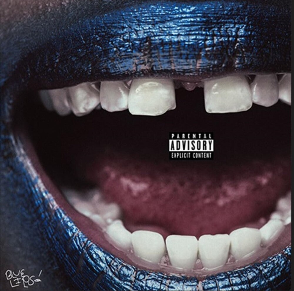the album cover for ScHoolboy Q - Blue Lips