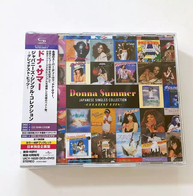 the album cover for Donna Summer - Japanese Singles Collection: Greatest Hits (W/Dvd)