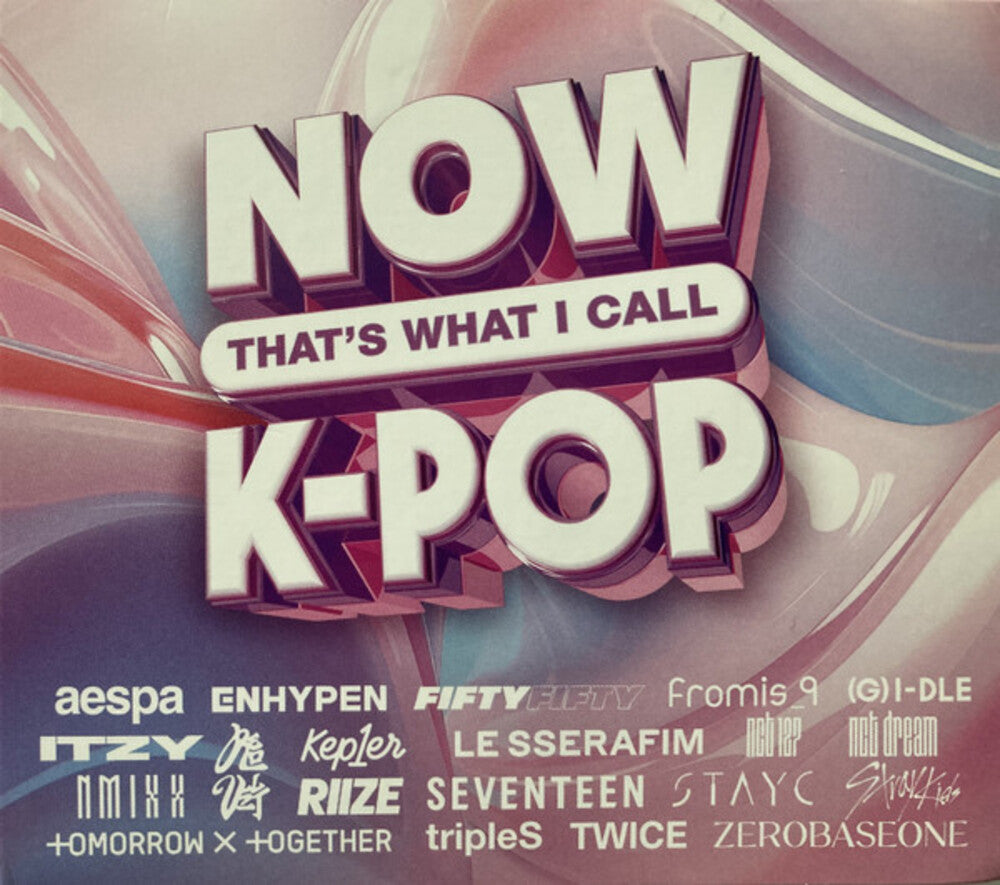 the album cover for Various Artists - NOW K-Pop 2024 [CD]