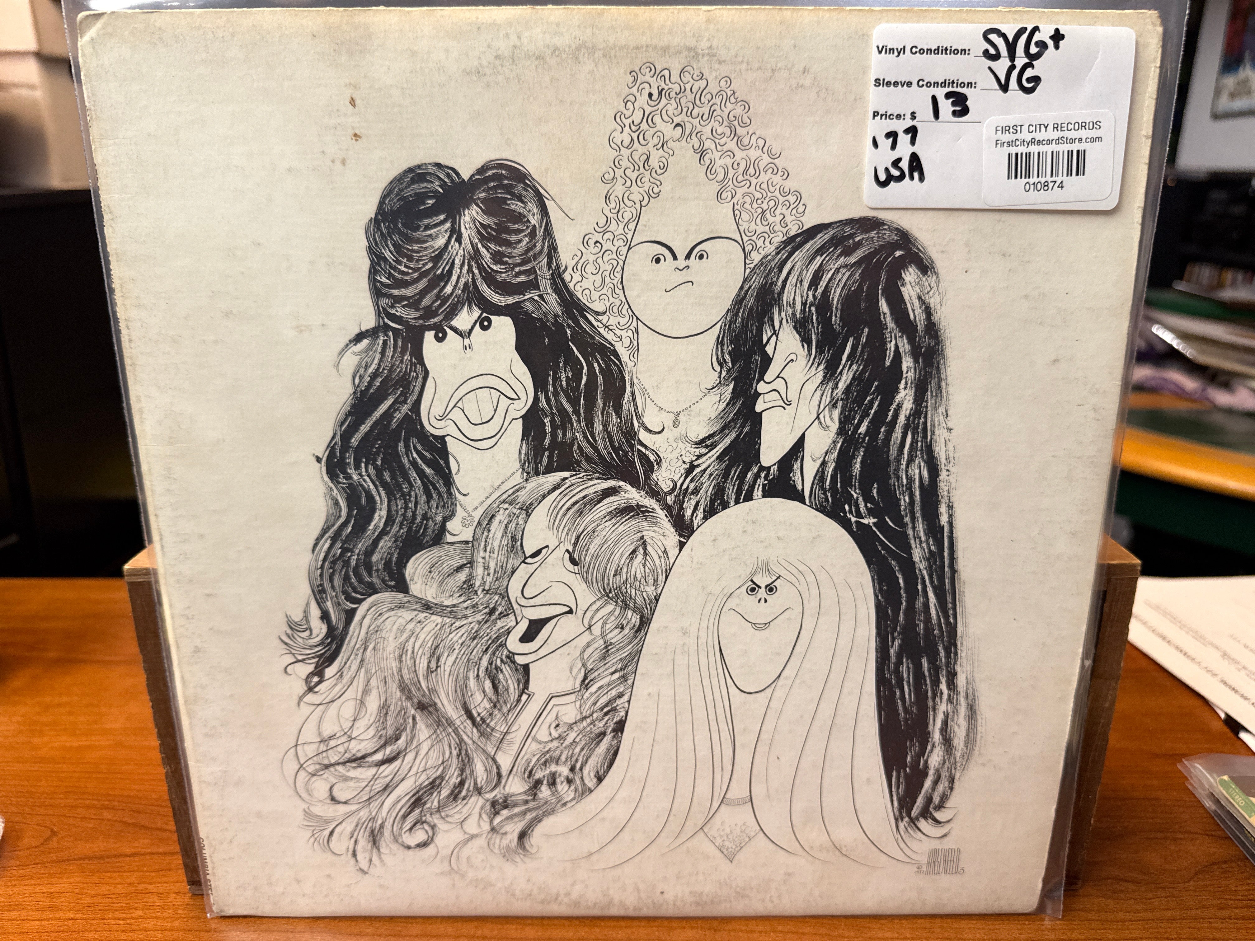 Aerosmith -  Draw A Line (1977, USED)