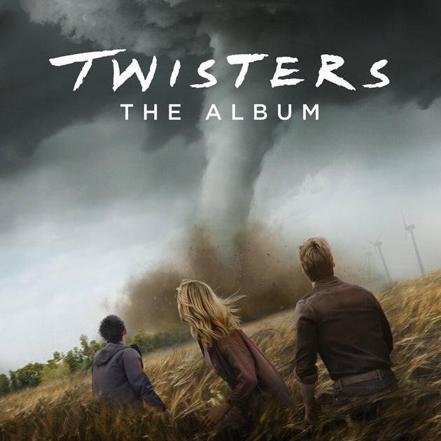 the album cover for Twisters Soundtrack - Twisters: The Album [Translucent Tan LP]