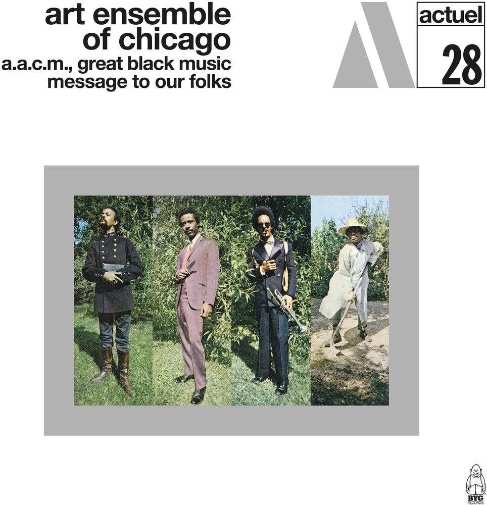the album cover for Art Ensemble Of Chicago - Message To Our Folks (Blk) (Uk)