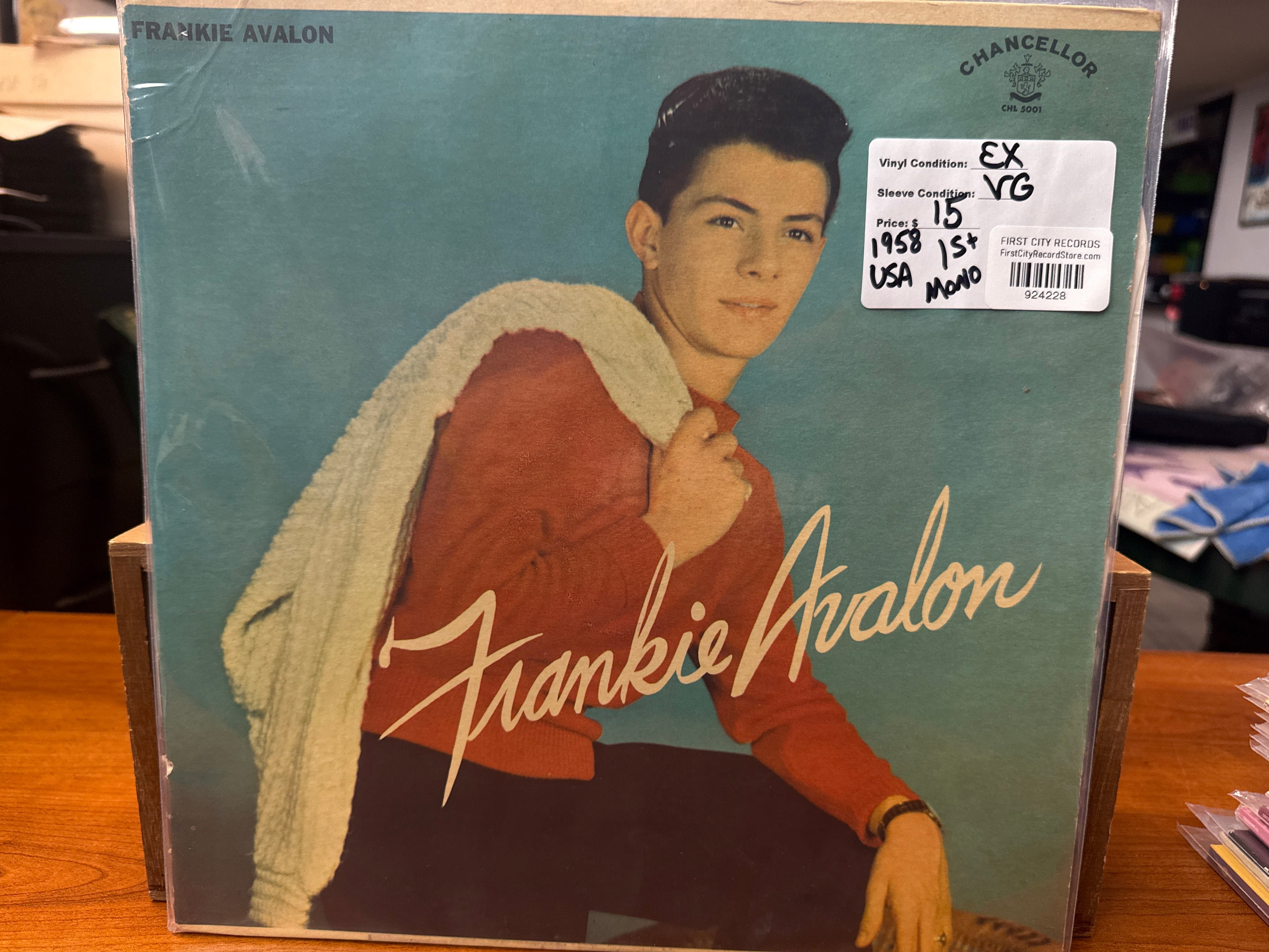 Frankie Avalon - Self Titled (1958, 1st Mono Pressing, USED)
