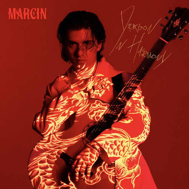 the album cover for Marcin - Dragon In Harmony
