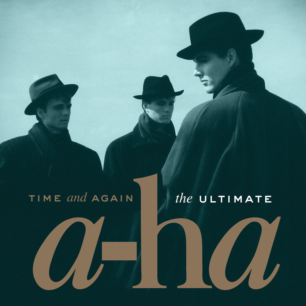 the album cover for A-Ha - Time & Again: The Ultimate A-Ha (Blk) (Uk)