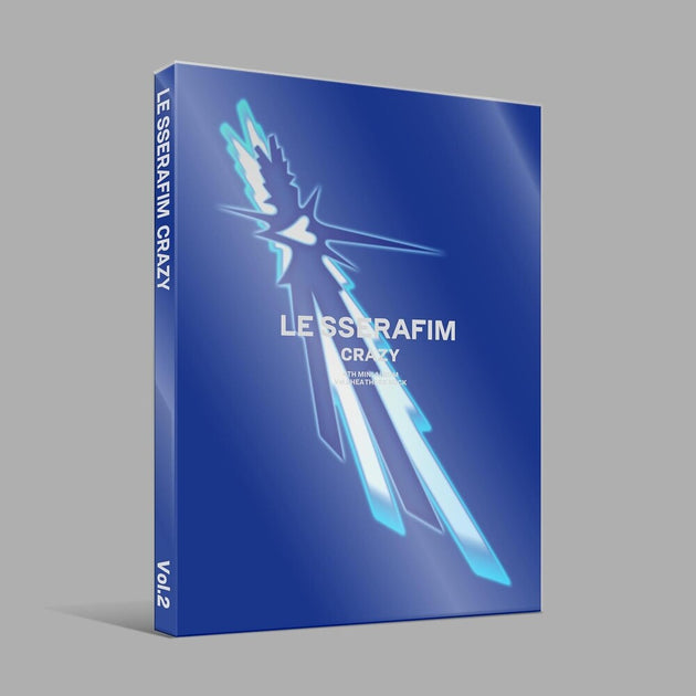 the album cover for LE SSERAFIM - 4th Mini Album 'CRAZY' [Vol. 2]