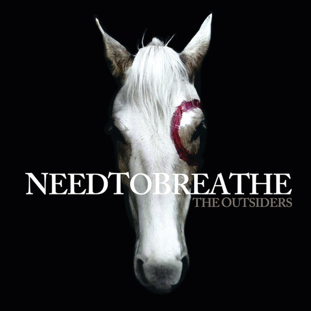 the album cover for NEEDTOBREATHE - Outsiders [Clear Vinyl] (Red)
