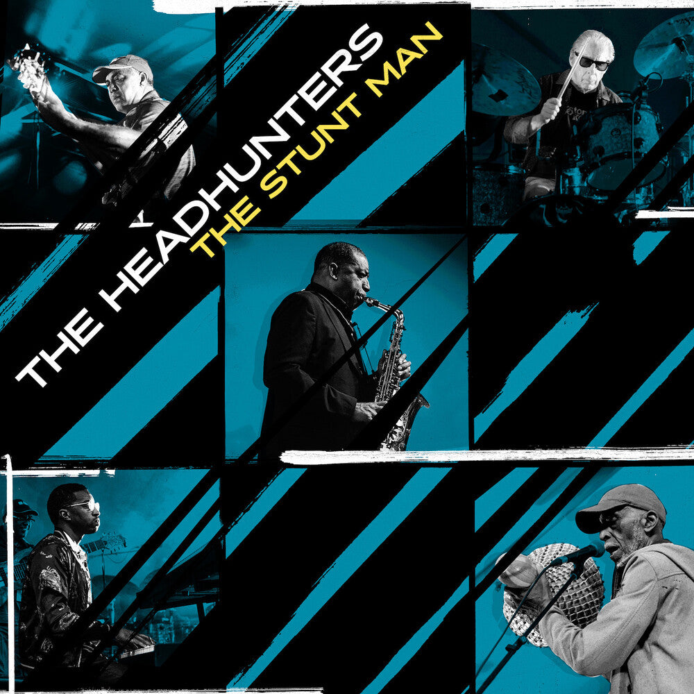 the album cover for Headhunters - Stunt Man