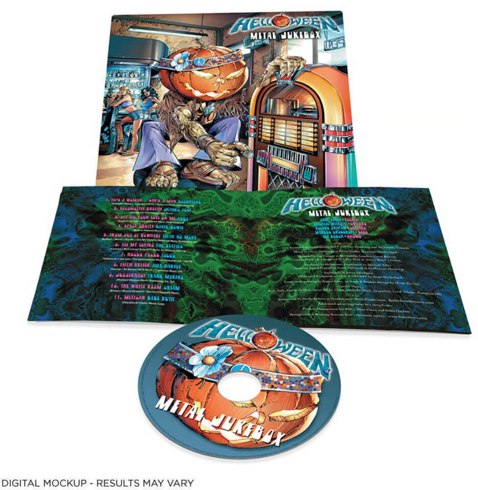 the album cover for Helloween - Metal Jukebox