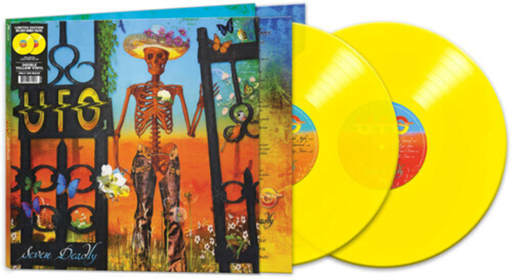 the album cover for UFO - Seven Deadly (Bonus Tracks) [Colored Vinyl] (Ylw) [Reissue]