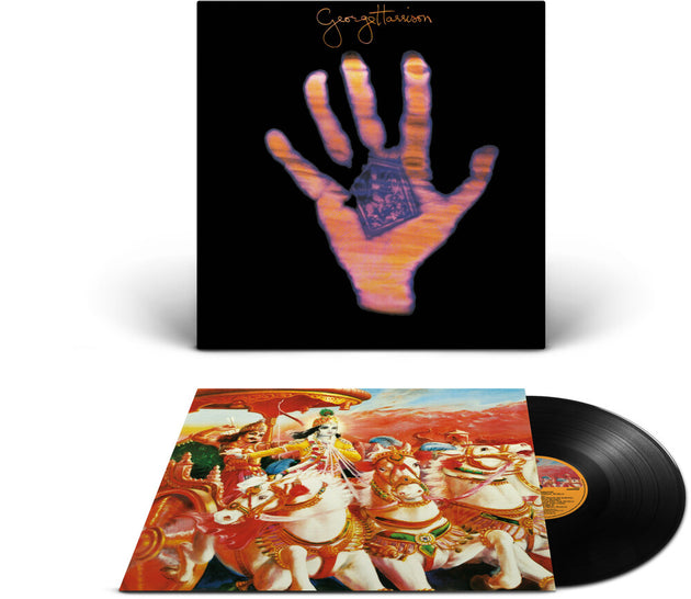 the album cover for George Harrison - Living in the Material World (50th Anniversary) -  [LP]