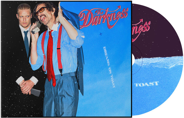 the album cover for The Darkness - Dreams on Toast [Compact disc]