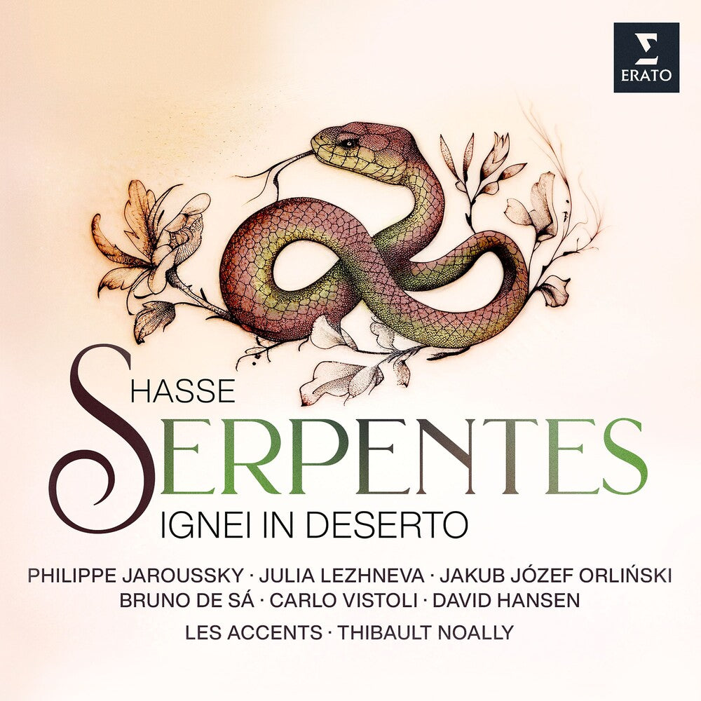 the album cover for Philippe Jaroussky - Hasse: Serpentes Ignei In Deserto