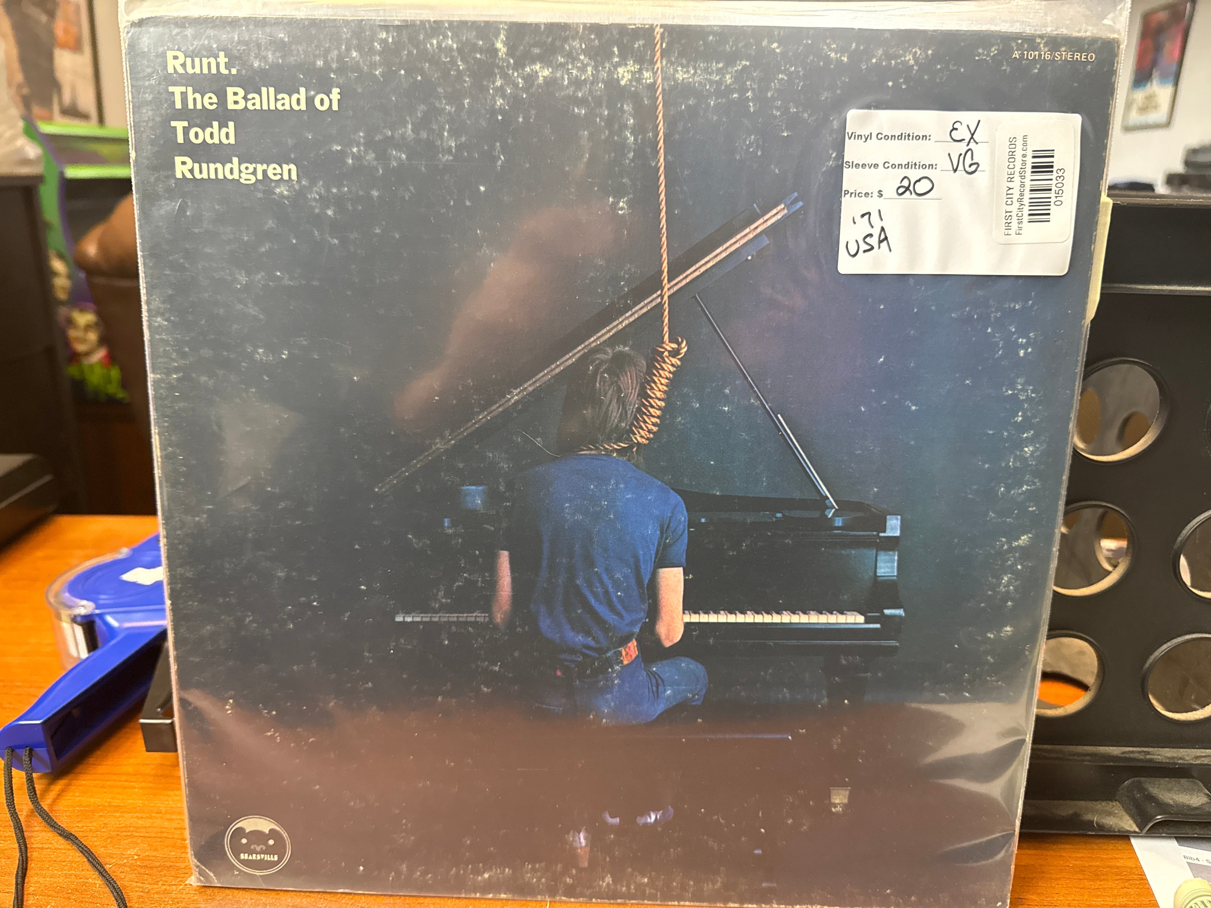 Todd Rundgren - Runt: The Ballad of Todd Rundgren (1971, USED)