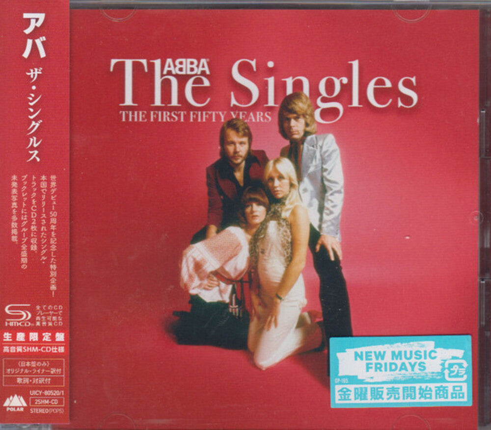 the album cover for ABBA - The Singles - Deluxe Edition - SHM