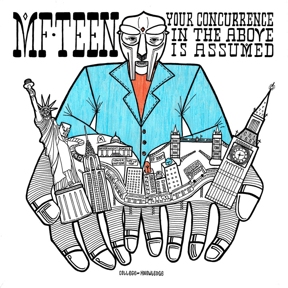 the album cover for Pro-Teens - Mf Teen: Your Concurrence In The Above Is Assumed