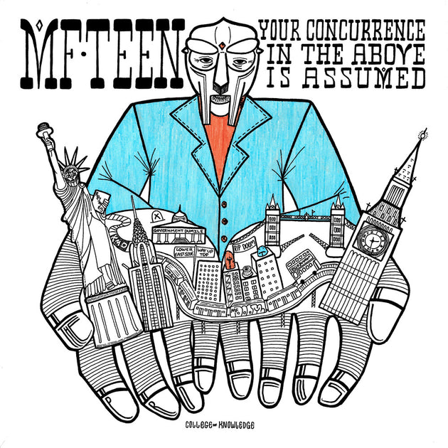 the album cover for Pro-Teens - Mf Teen: Your Concurrence In The Above Is Assumed