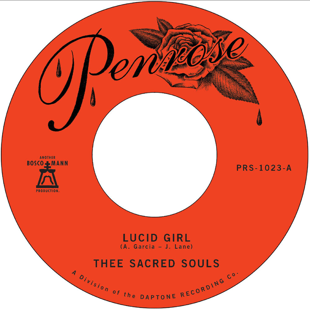 the album cover for Thee Sacred Souls - Lucid Girl / Losing Side Of Love