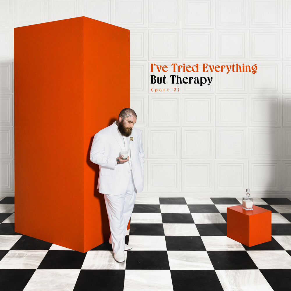 the album cover for Teddy Swims - I've Tried Everything But Therapy (Part 2) [CD]