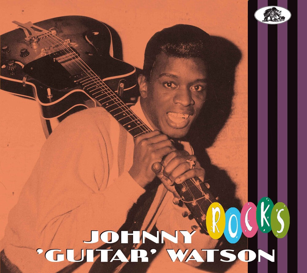 the album cover for Johnny Watson  Guitar - Rocks