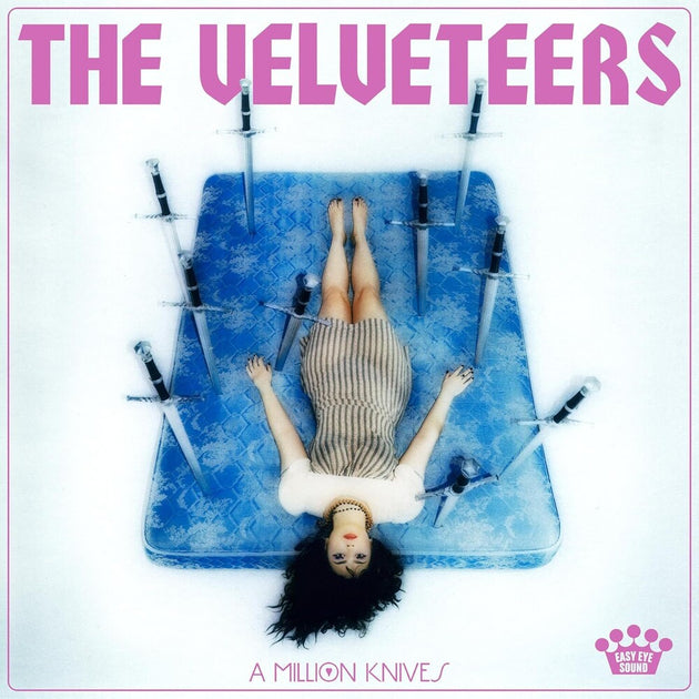 the album cover for the Velveteers - A Million Knives [CD]